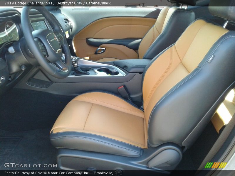  2019 Challenger SXT Caramel/Black Interior