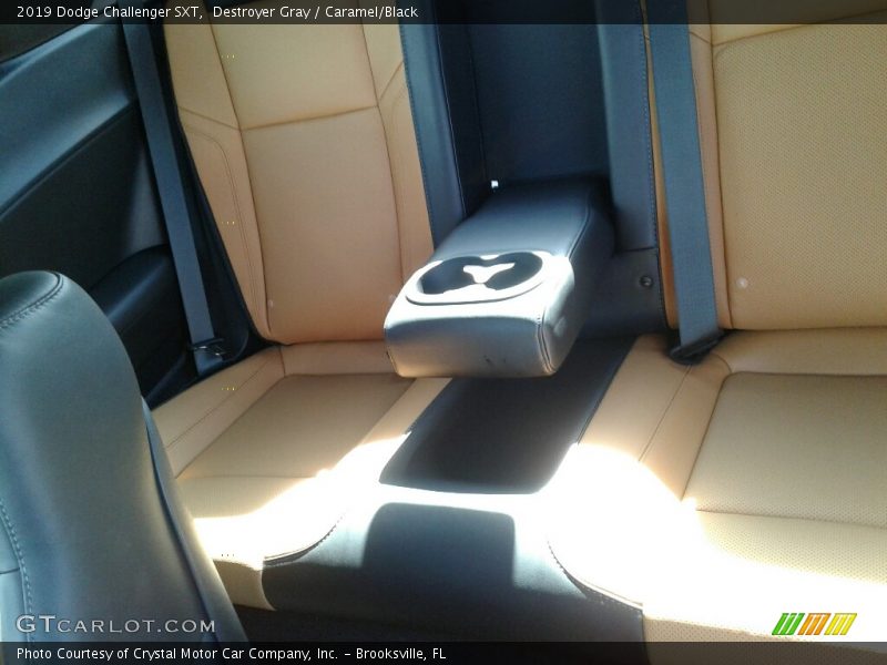 Destroyer Gray / Caramel/Black 2019 Dodge Challenger SXT