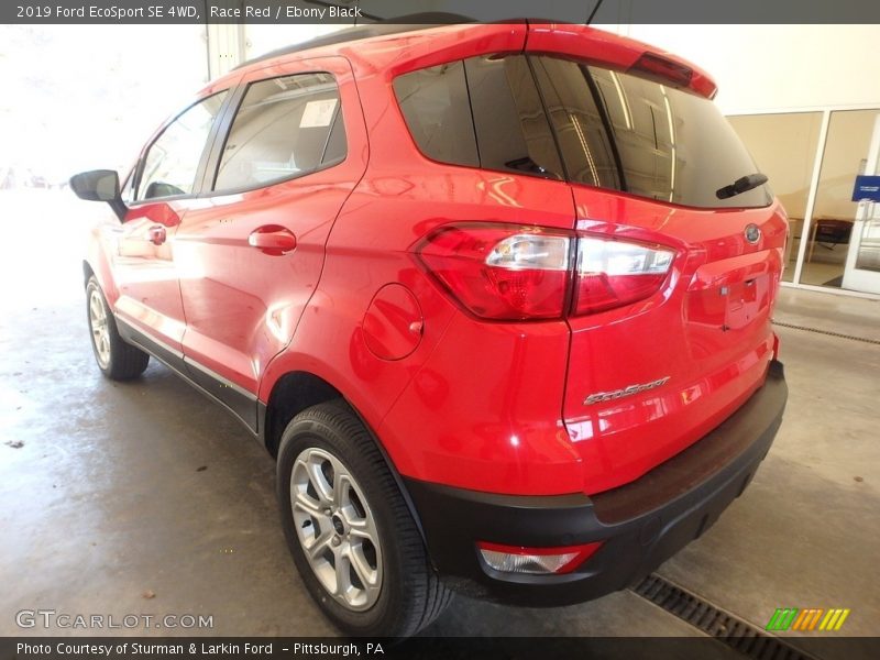 Race Red / Ebony Black 2019 Ford EcoSport SE 4WD