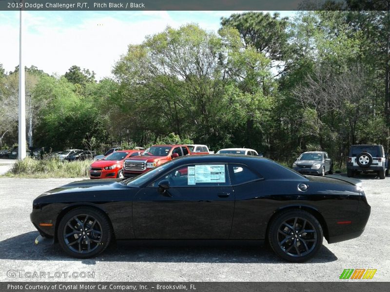 Pitch Black / Black 2019 Dodge Challenger R/T