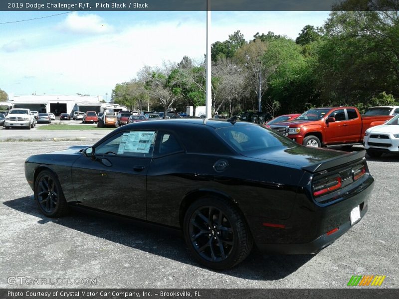 Pitch Black / Black 2019 Dodge Challenger R/T