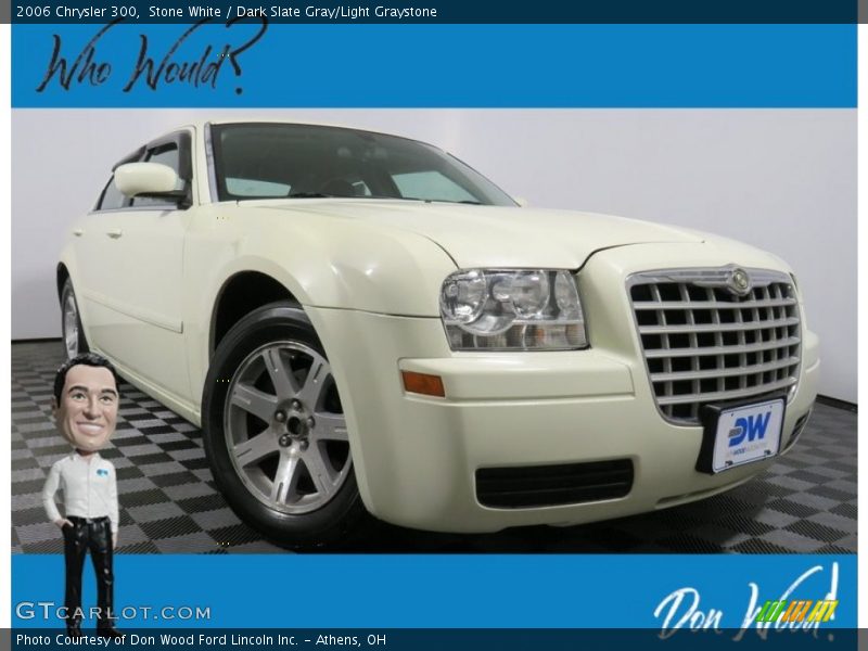 Stone White / Dark Slate Gray/Light Graystone 2006 Chrysler 300