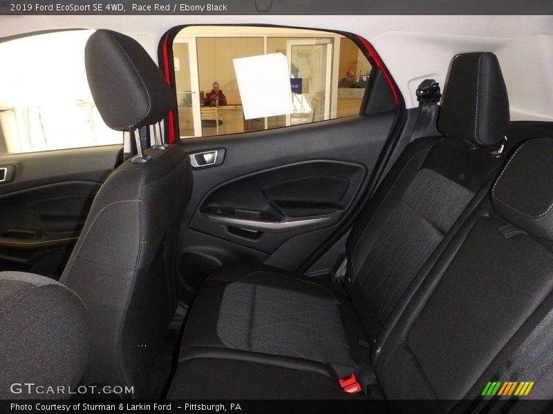 Race Red / Ebony Black 2019 Ford EcoSport SE 4WD