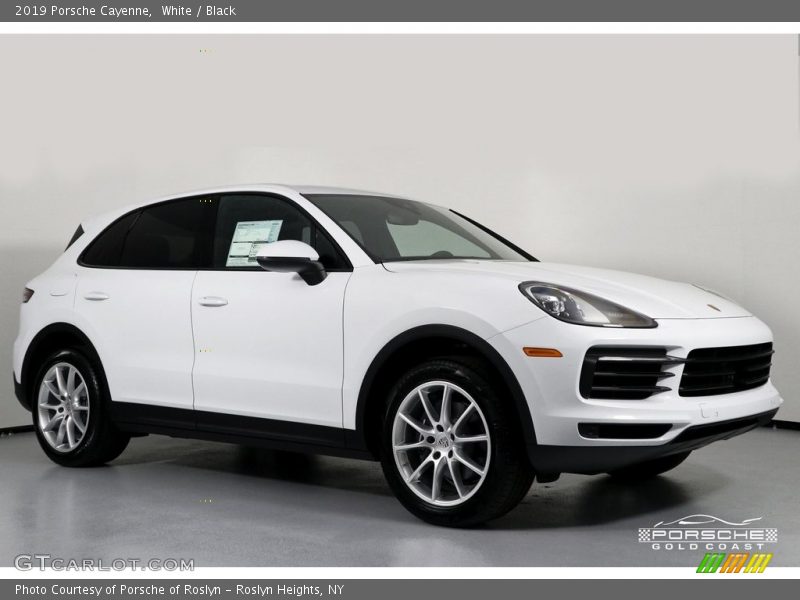 White / Black 2019 Porsche Cayenne