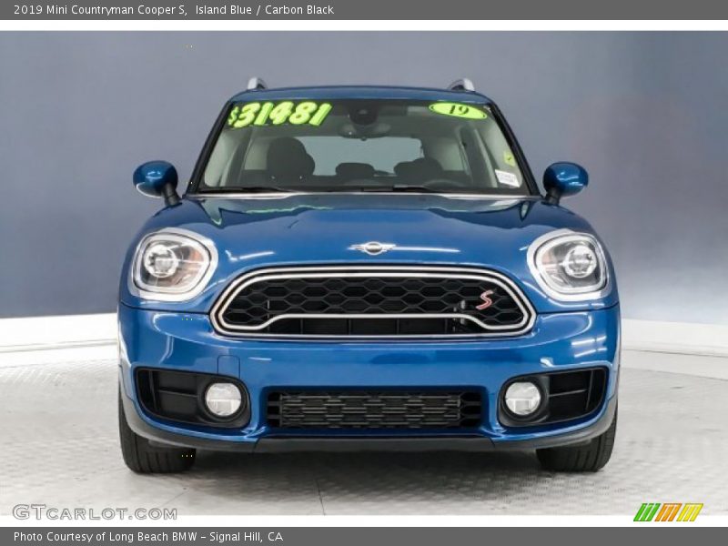 Island Blue / Carbon Black 2019 Mini Countryman Cooper S