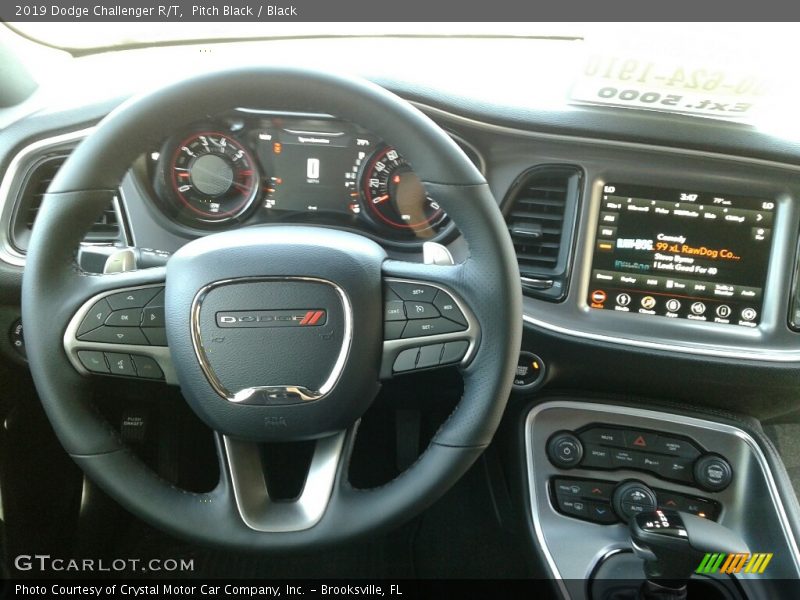 Pitch Black / Black 2019 Dodge Challenger R/T