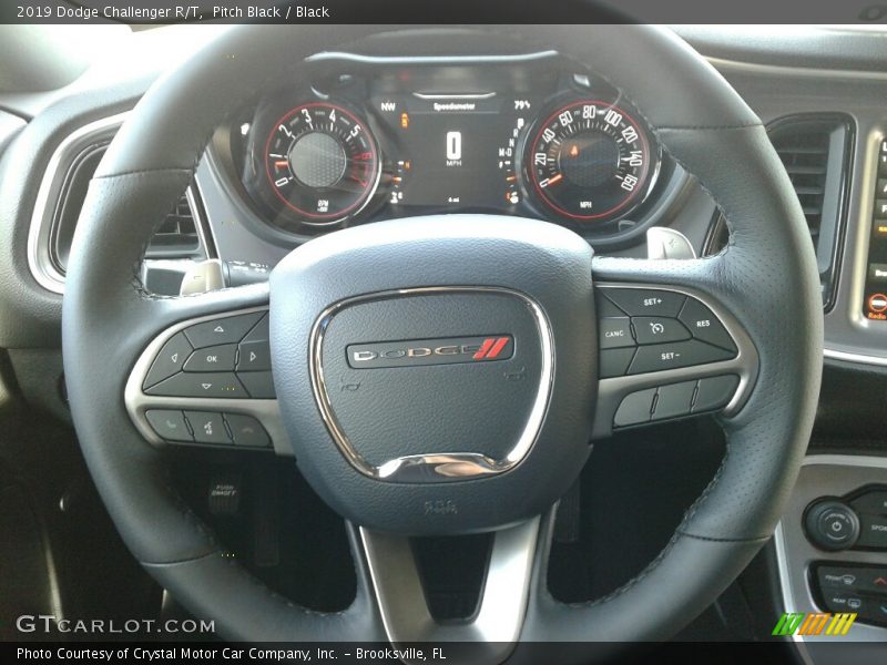 Pitch Black / Black 2019 Dodge Challenger R/T