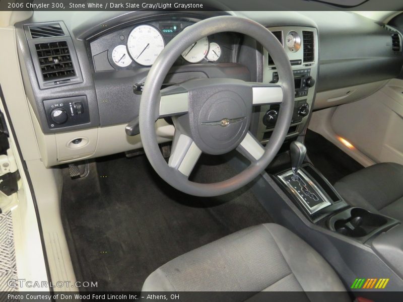 Stone White / Dark Slate Gray/Light Graystone 2006 Chrysler 300