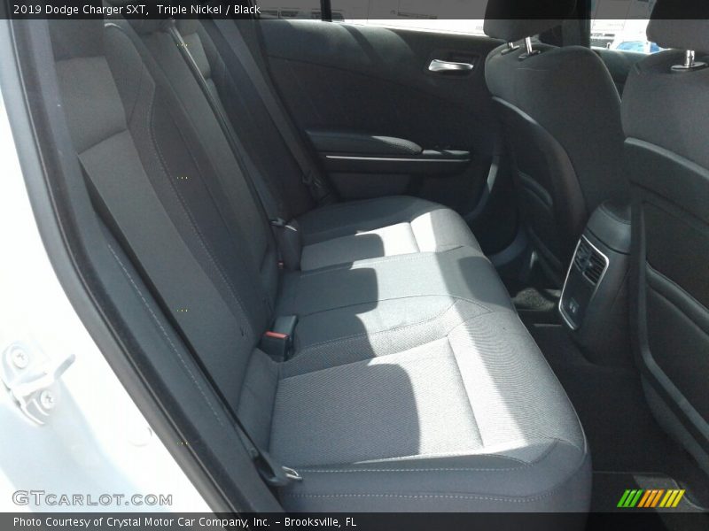 Triple Nickel / Black 2019 Dodge Charger SXT