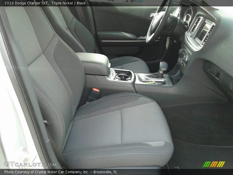 Triple Nickel / Black 2019 Dodge Charger SXT