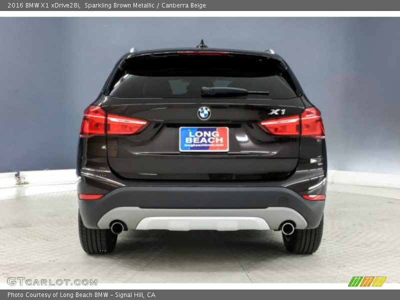 Sparkling Brown Metallic / Canberra Beige 2016 BMW X1 xDrive28i