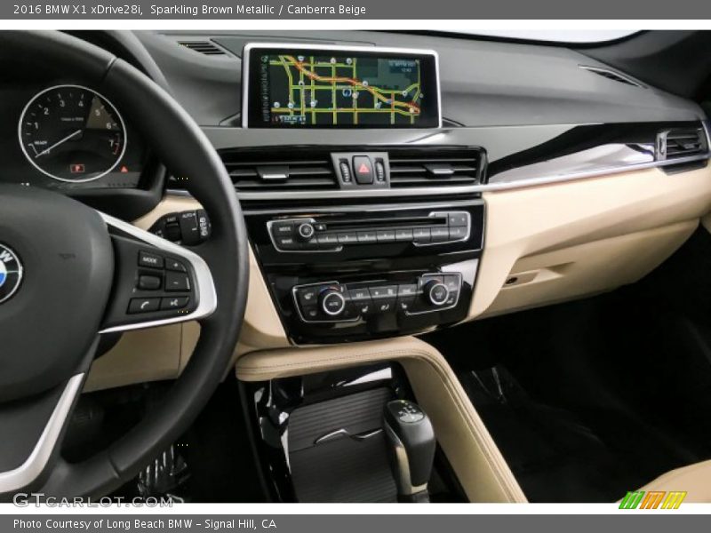 Sparkling Brown Metallic / Canberra Beige 2016 BMW X1 xDrive28i