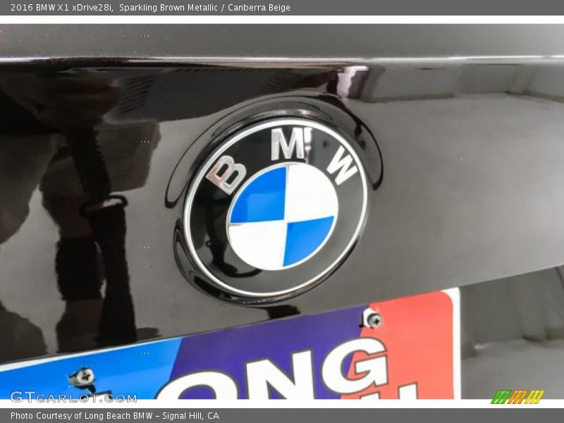 Sparkling Brown Metallic / Canberra Beige 2016 BMW X1 xDrive28i