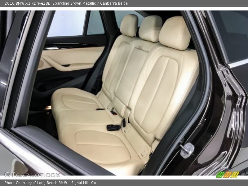 Sparkling Brown Metallic / Canberra Beige 2016 BMW X1 xDrive28i