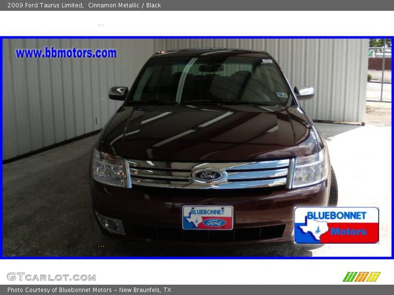 Cinnamon Metallic / Black 2009 Ford Taurus Limited