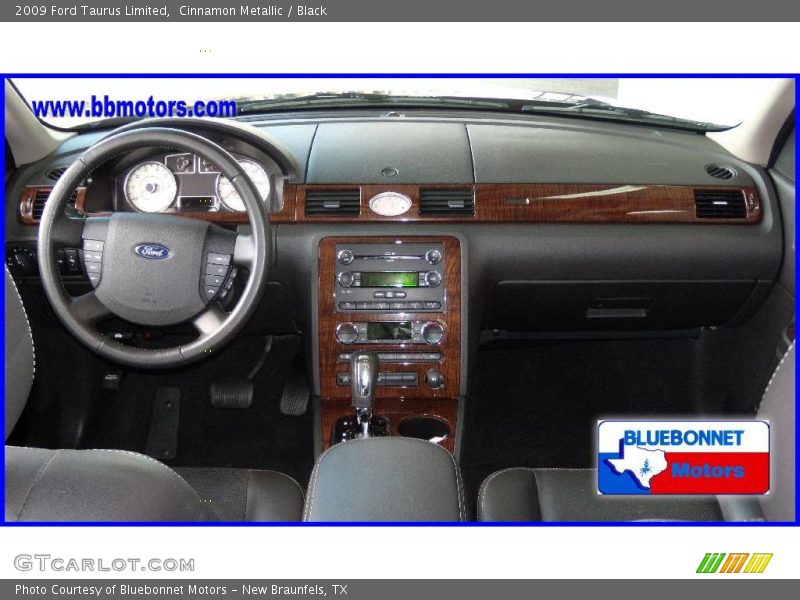 Cinnamon Metallic / Black 2009 Ford Taurus Limited