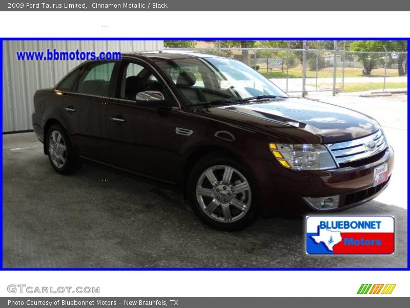 Cinnamon Metallic / Black 2009 Ford Taurus Limited