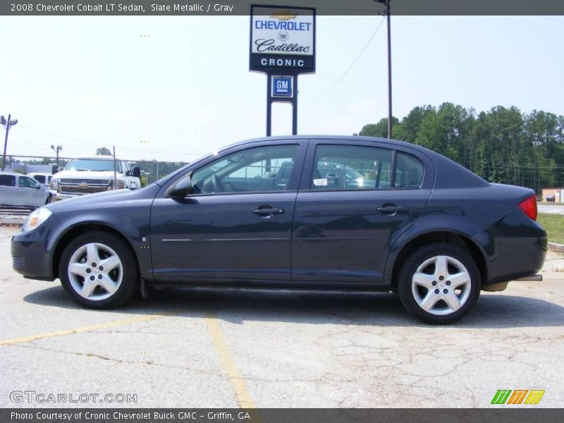 Slate Metallic / Gray 2008 Chevrolet Cobalt LT Sedan