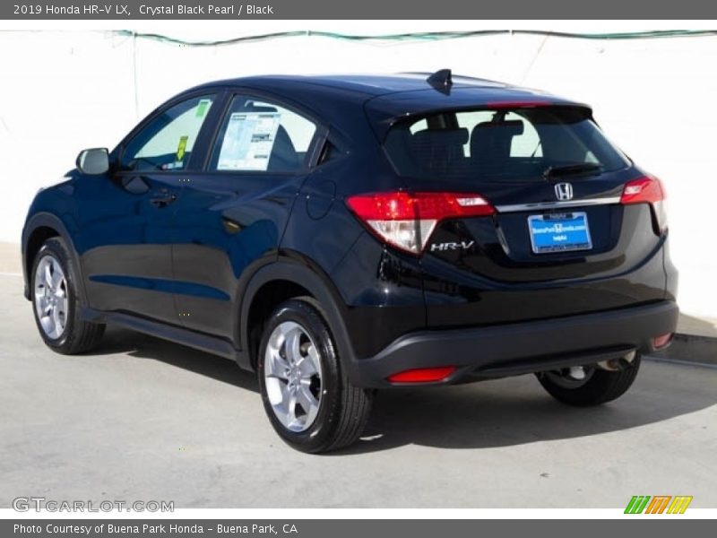 Crystal Black Pearl / Black 2019 Honda HR-V LX