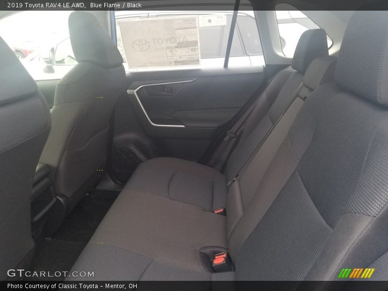 Blue Flame / Black 2019 Toyota RAV4 LE AWD