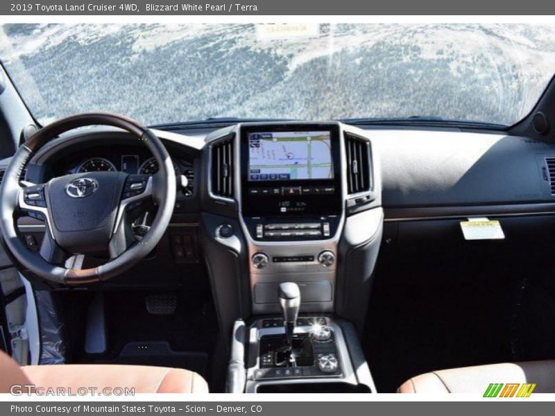 Blizzard White Pearl / Terra 2019 Toyota Land Cruiser 4WD