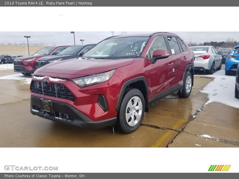 Ruby Flare Pearl / Nutmeg 2019 Toyota RAV4 LE