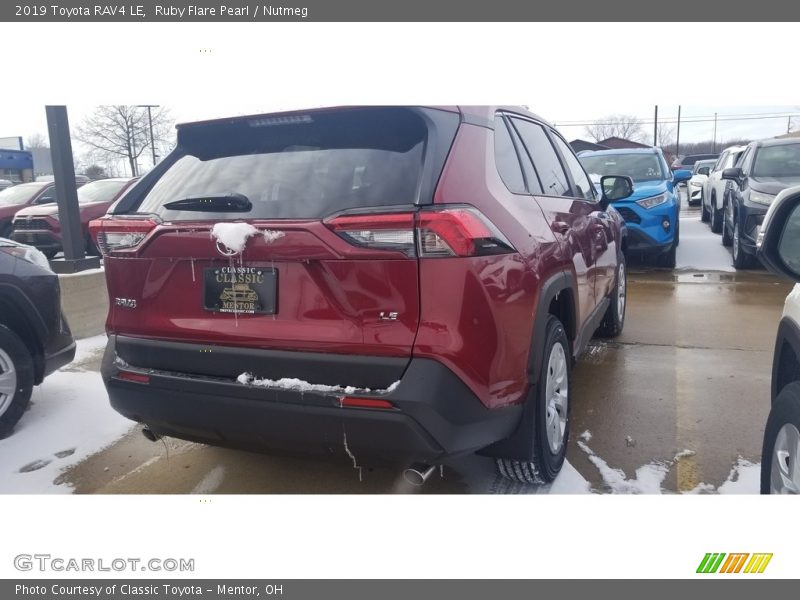 Ruby Flare Pearl / Nutmeg 2019 Toyota RAV4 LE