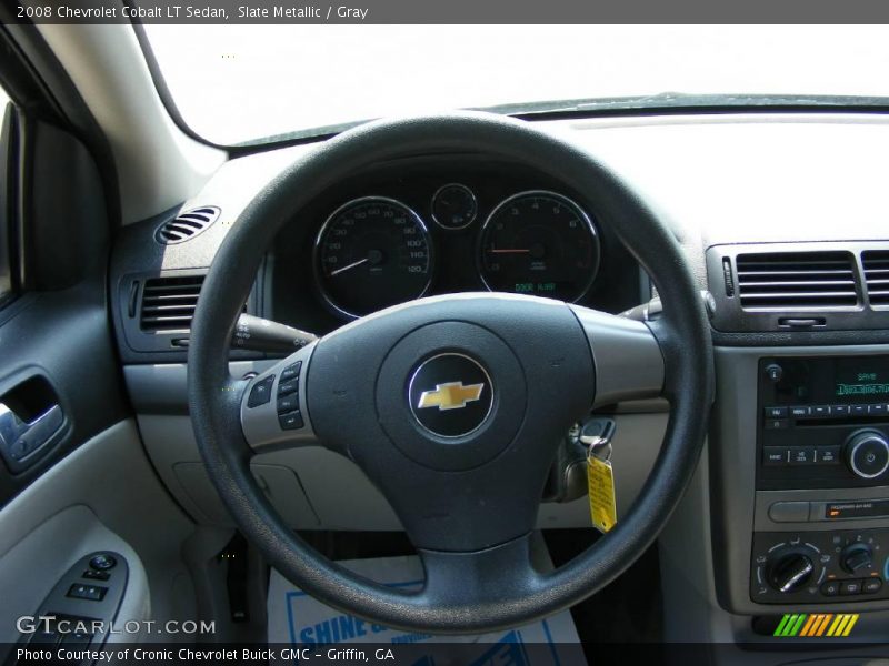 Slate Metallic / Gray 2008 Chevrolet Cobalt LT Sedan