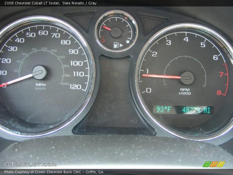 Slate Metallic / Gray 2008 Chevrolet Cobalt LT Sedan