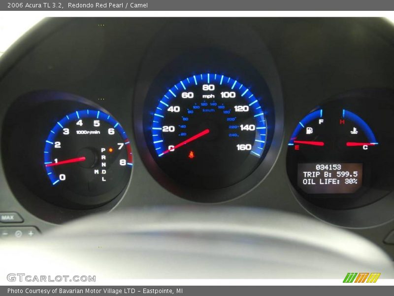 Redondo Red Pearl / Camel 2006 Acura TL 3.2