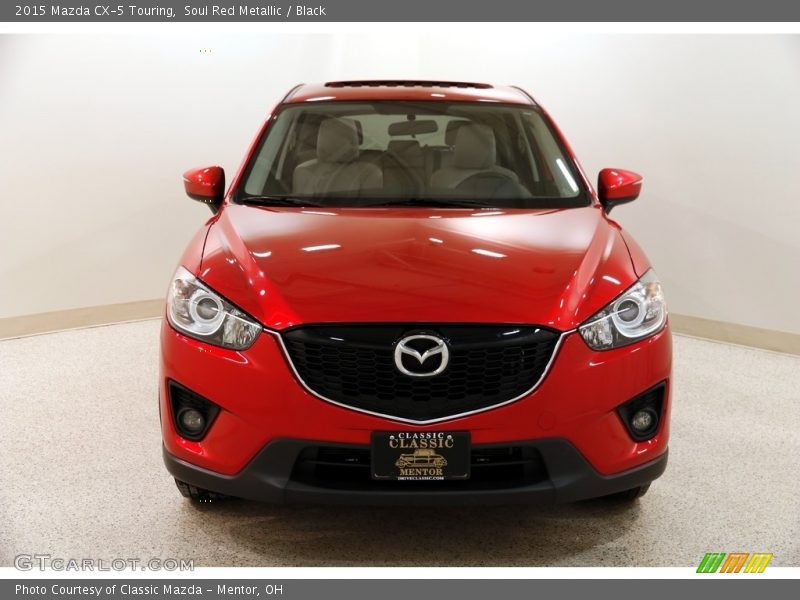 Soul Red Metallic / Black 2015 Mazda CX-5 Touring