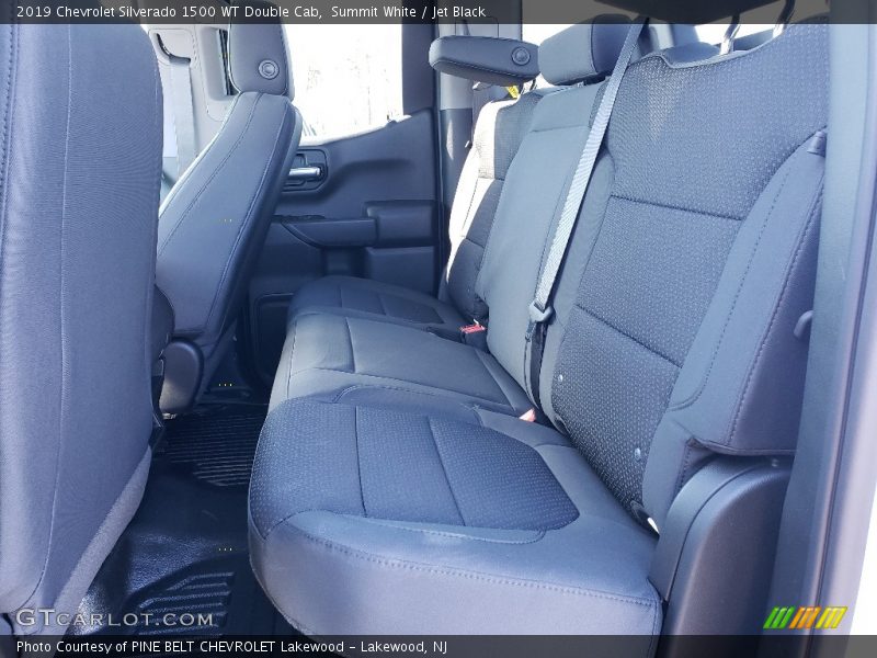 Summit White / Jet Black 2019 Chevrolet Silverado 1500 WT Double Cab