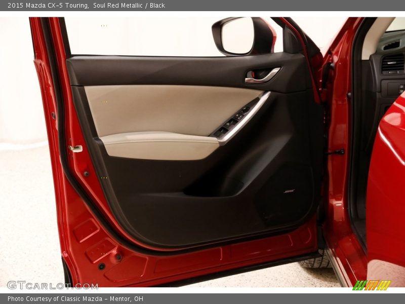 Soul Red Metallic / Black 2015 Mazda CX-5 Touring