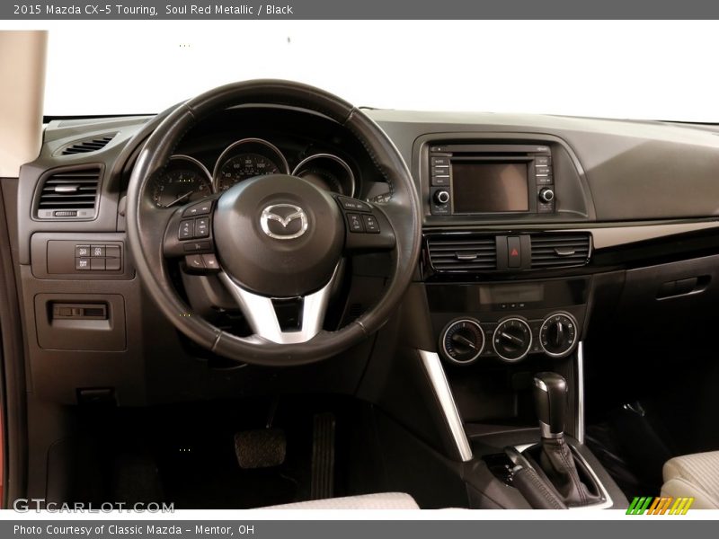 Soul Red Metallic / Black 2015 Mazda CX-5 Touring