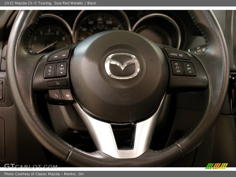 Soul Red Metallic / Black 2015 Mazda CX-5 Touring