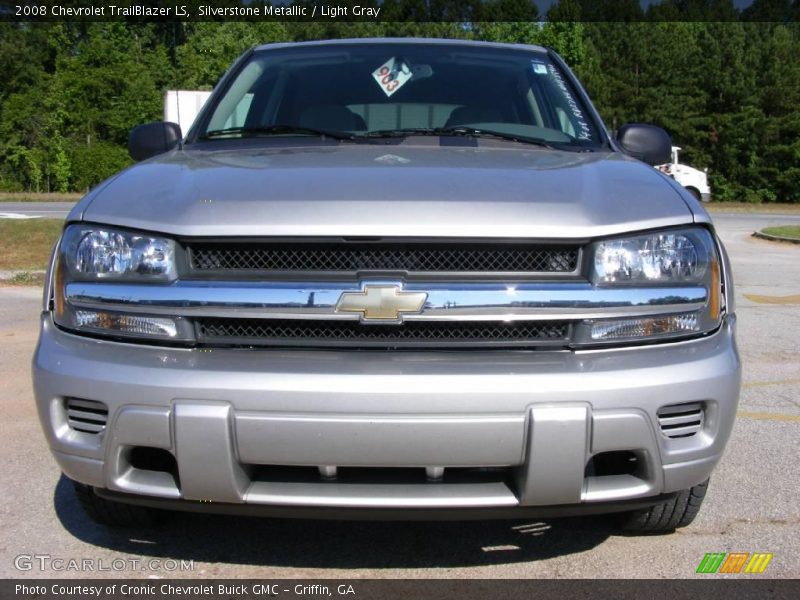Silverstone Metallic / Light Gray 2008 Chevrolet TrailBlazer LS