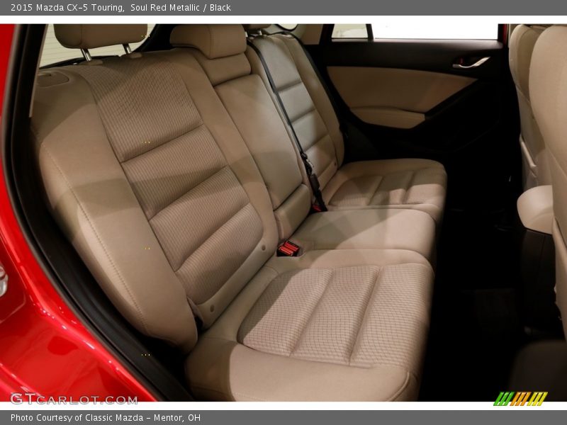 Soul Red Metallic / Black 2015 Mazda CX-5 Touring