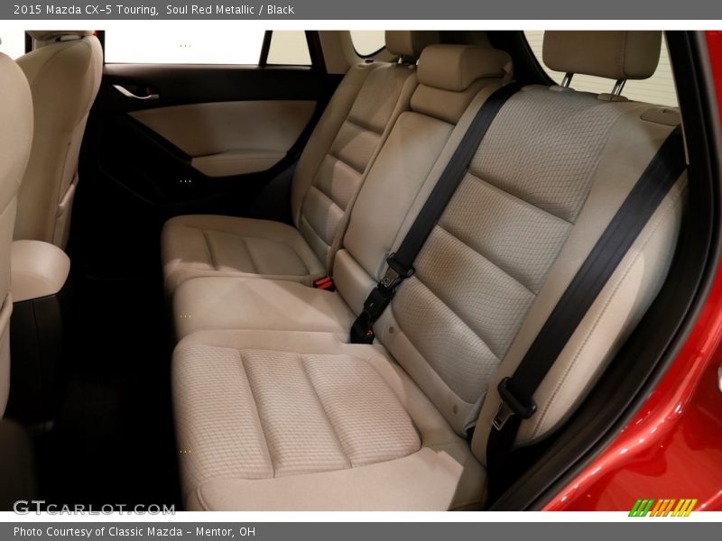 Soul Red Metallic / Black 2015 Mazda CX-5 Touring