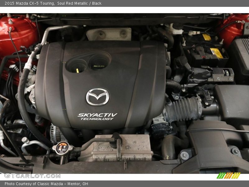 Soul Red Metallic / Black 2015 Mazda CX-5 Touring