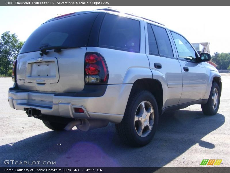 Silverstone Metallic / Light Gray 2008 Chevrolet TrailBlazer LS