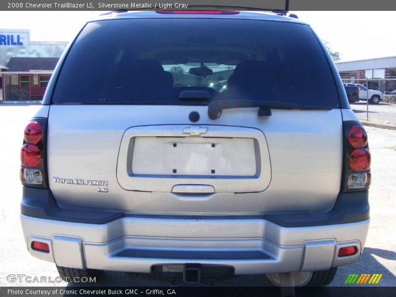 Silverstone Metallic / Light Gray 2008 Chevrolet TrailBlazer LS
