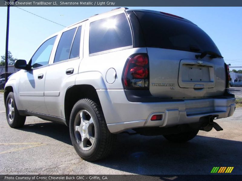 Silverstone Metallic / Light Gray 2008 Chevrolet TrailBlazer LS