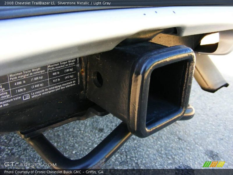 Silverstone Metallic / Light Gray 2008 Chevrolet TrailBlazer LS