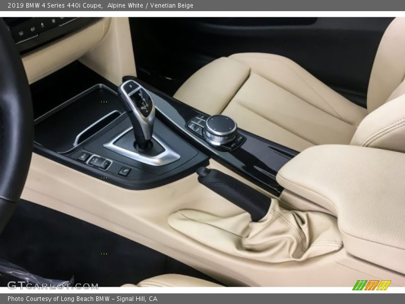 Alpine White / Venetian Beige 2019 BMW 4 Series 440i Coupe