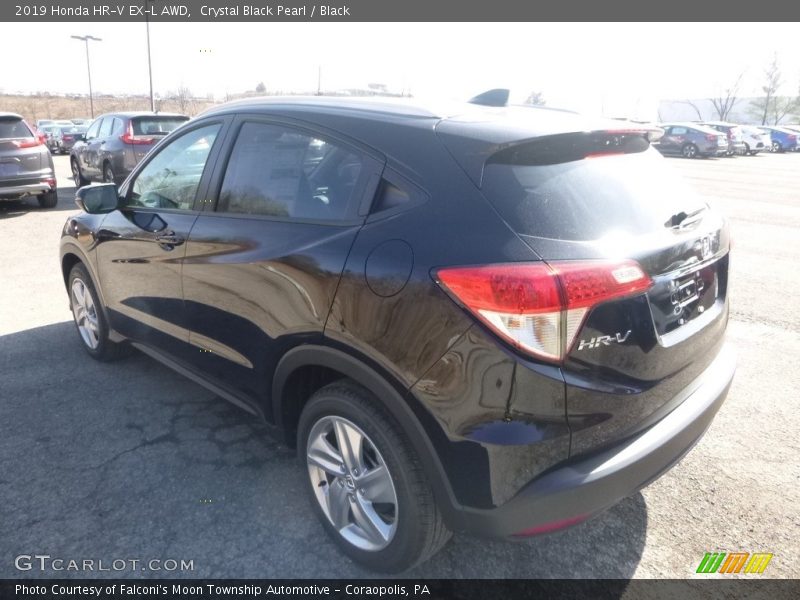 Crystal Black Pearl / Black 2019 Honda HR-V EX-L AWD