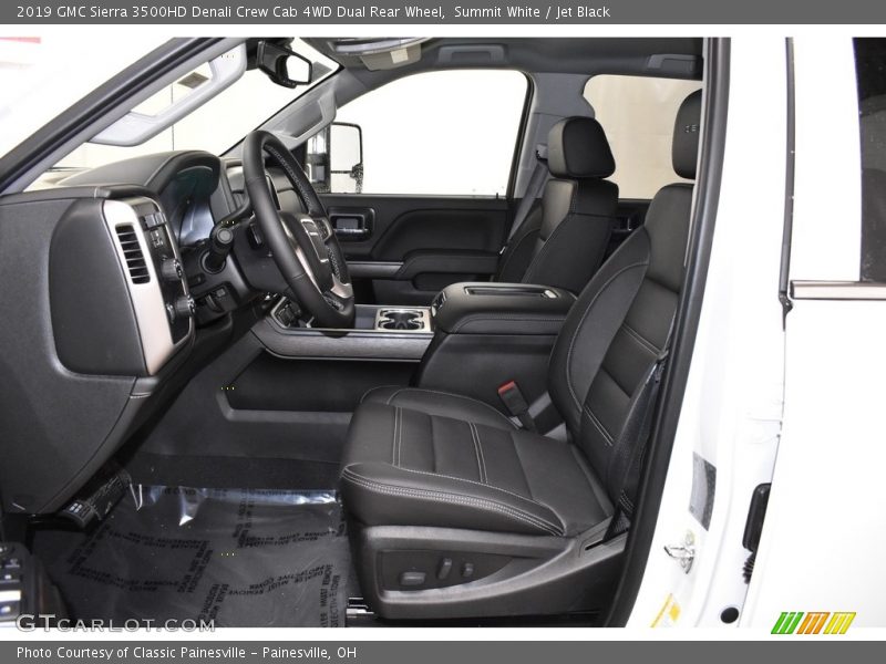 Summit White / Jet Black 2019 GMC Sierra 3500HD Denali Crew Cab 4WD Dual Rear Wheel