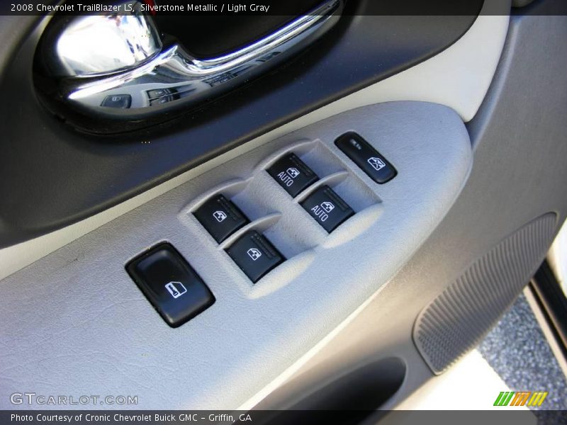 Silverstone Metallic / Light Gray 2008 Chevrolet TrailBlazer LS