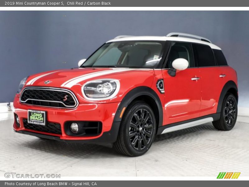 Chili Red / Carbon Black 2019 Mini Countryman Cooper S