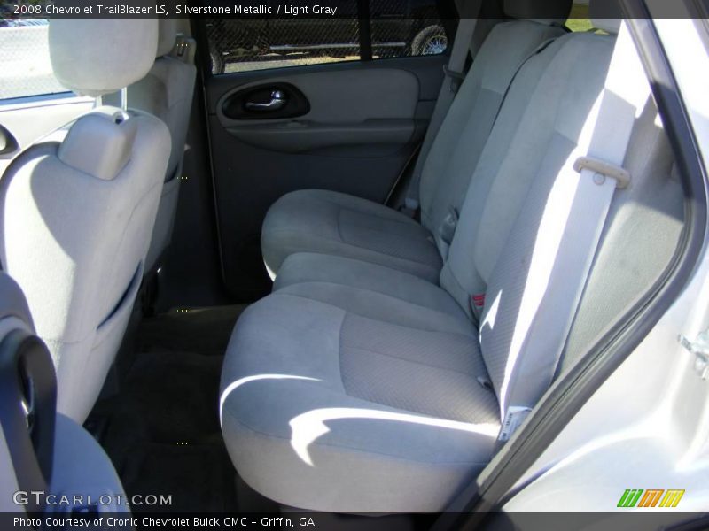 Silverstone Metallic / Light Gray 2008 Chevrolet TrailBlazer LS