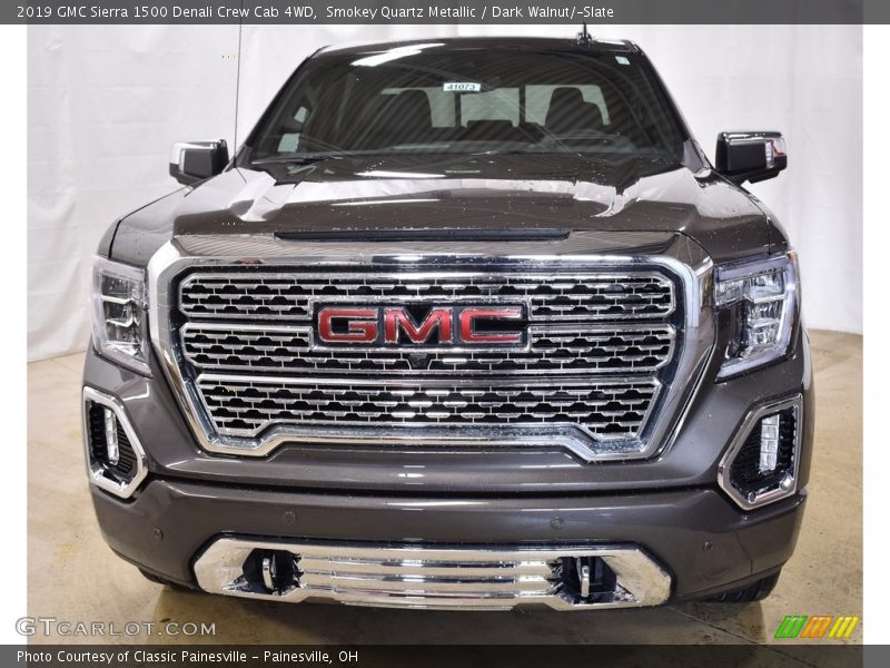 Smokey Quartz Metallic / Dark Walnut/­Slate 2019 GMC Sierra 1500 Denali Crew Cab 4WD